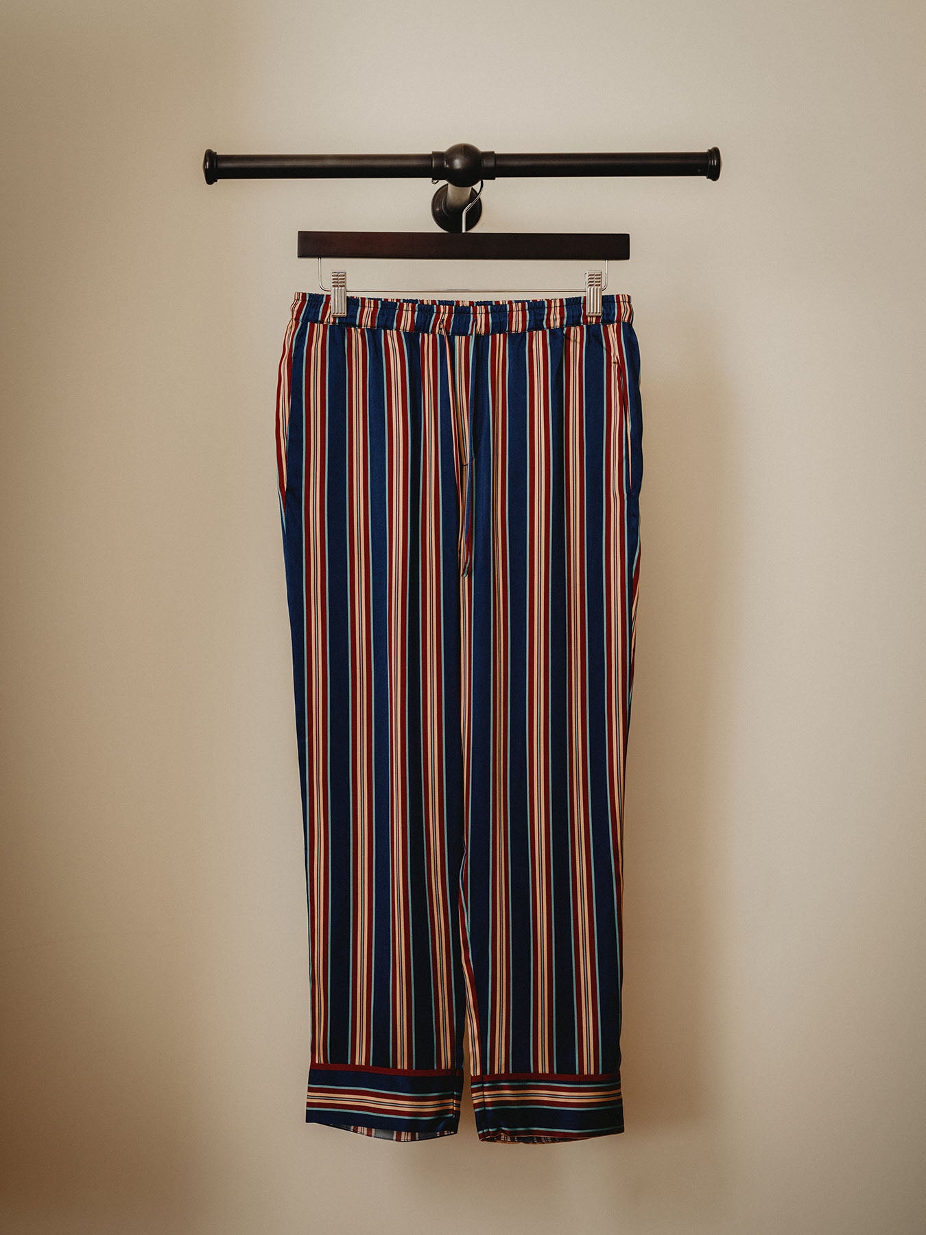 Pyjama Trousers in Blue Stripe