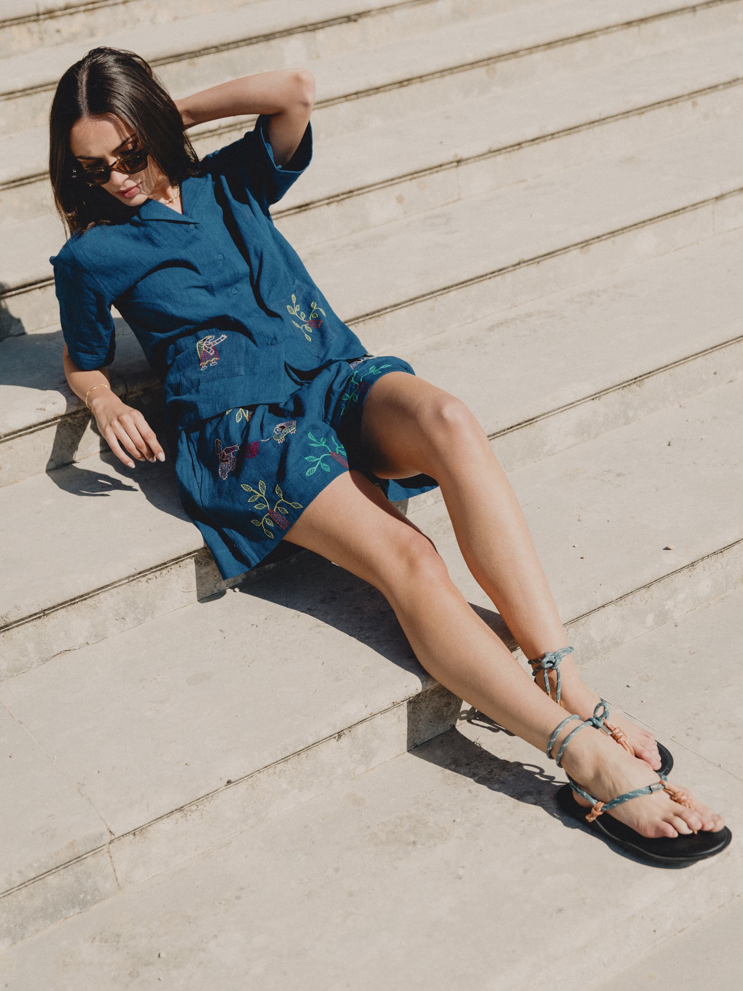 Indigo Village Shirt