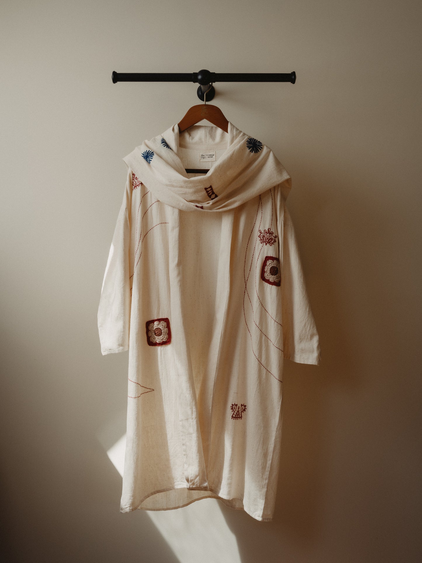 The Yogi x Eynsham Baths Wheel Scarf