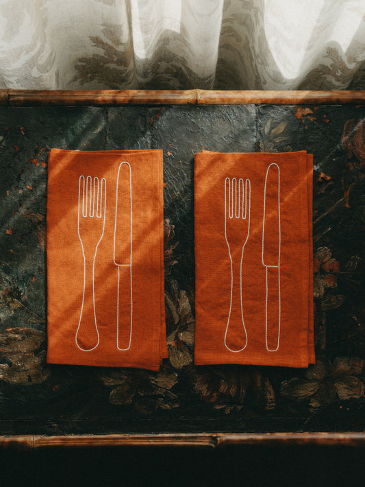 Knife & Fork Napkin