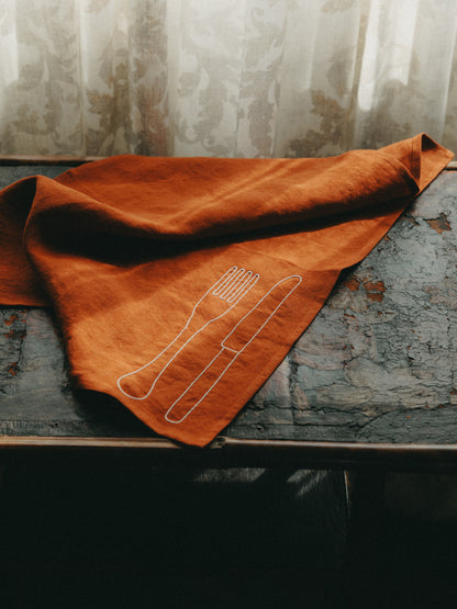 Knife & Fork Napkin