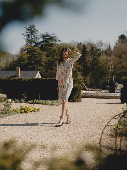 The Yogi x Eynsham Baths Village Stripe Dress