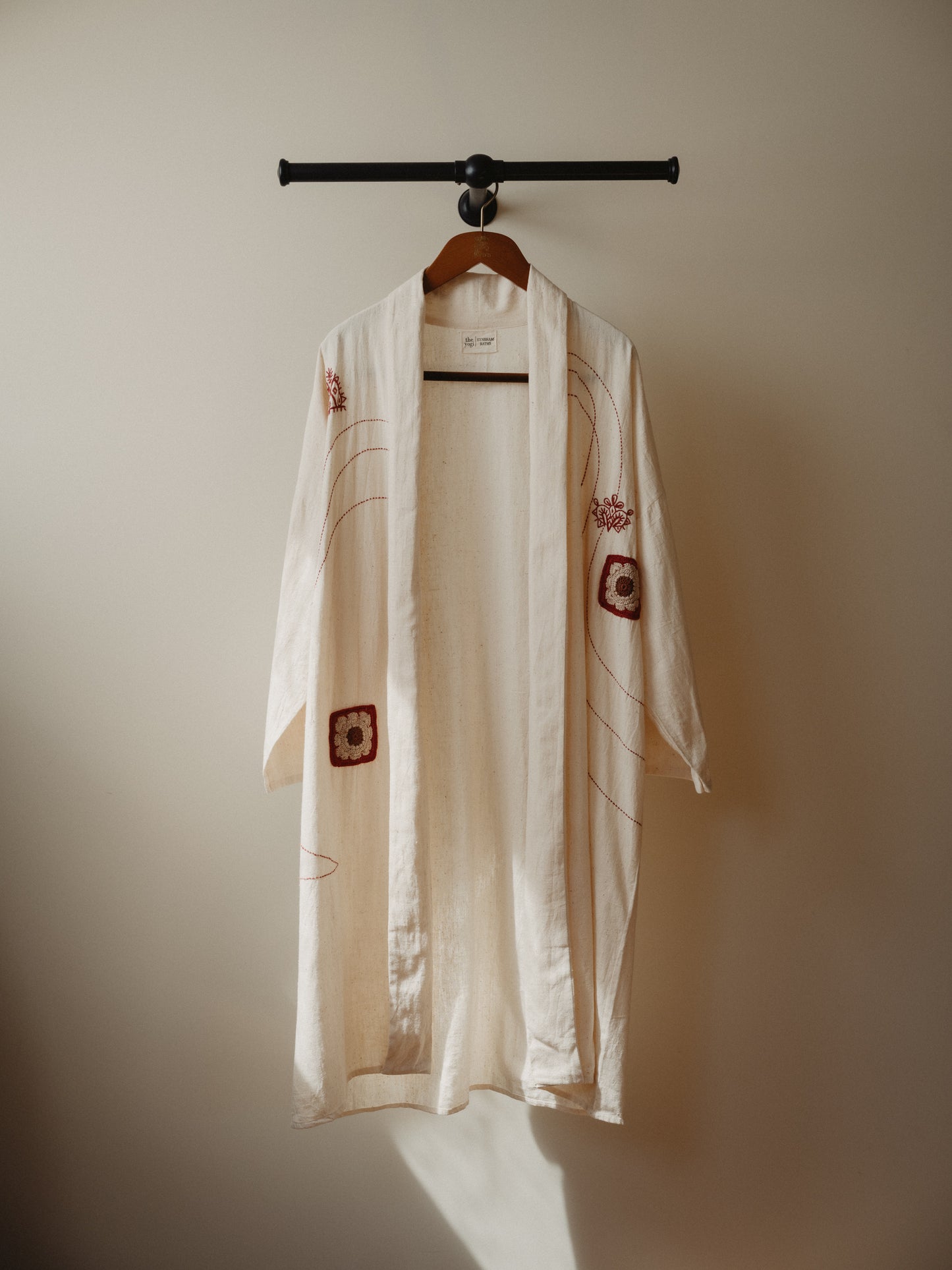 The Yogi x Eynsham Baths Crochet Jacket