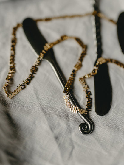 All We Need Is Love Chain Necklace