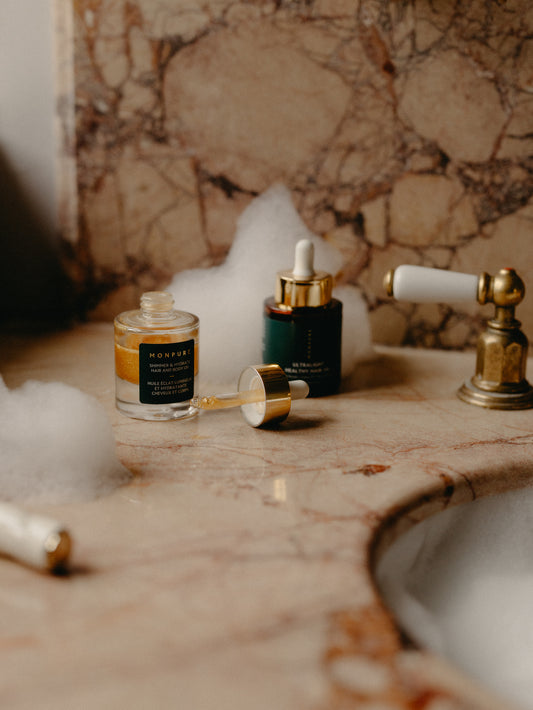 Shimmer and Hydrate Hair and Body Oil