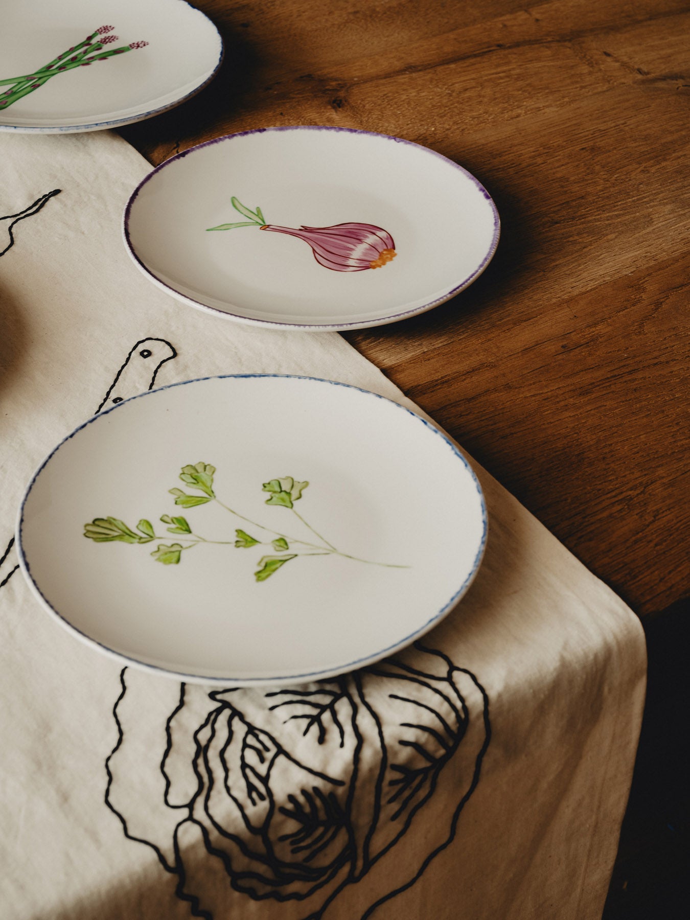 The Platera Garden Dining Plates – Set of 4